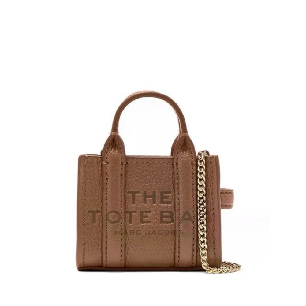 Marc Jacobs The Nano Tote Crossbody Handbag (Argan Oil ) 2S5SMN016S01